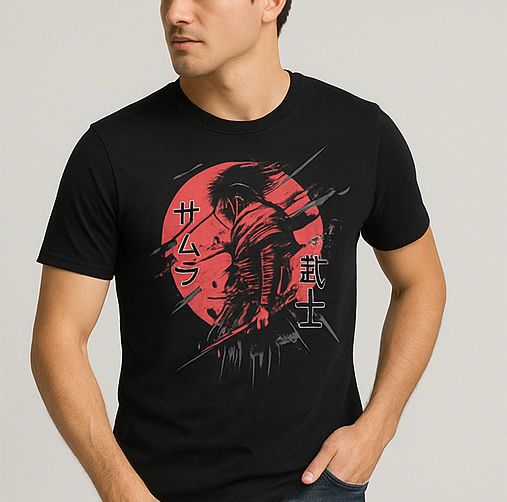 Stylish Title Printed Men’s T-Shirt